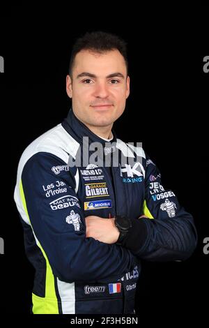 GILBERT Quentin, Volkswagen Polo, Portrait während der französischen Rallye-Meisterschaft 2019, Rallye du Touquet vom 14. Bis 16. März in Le Touquet, Frankreich - Foto Gregory Lenormand / DPPI Stockfoto