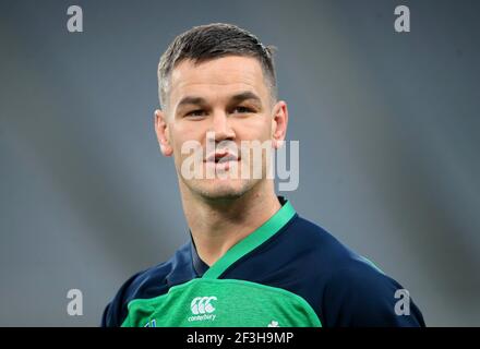 Aktenfoto vom 10-03-2021 von Aktenfoto vom 18-10-2019 von Irlands Johnny Sexton. Ausgabedatum: Mittwoch, 10. März 2021. Ausgabedatum: Mittwoch, 17. März 2021. Stockfoto