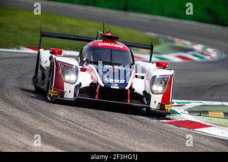 22 HANSON Philip (gbr), SENNA Bruno (BRA), Ligier JSP217 Gibson Team United Autosport, Action während der 2018 FIA European Le Mans Series ELMS Championship 4 Stunden in Monza, Italie, vom 11. Bis 13. Mai - Foto / DPPI Stockfoto