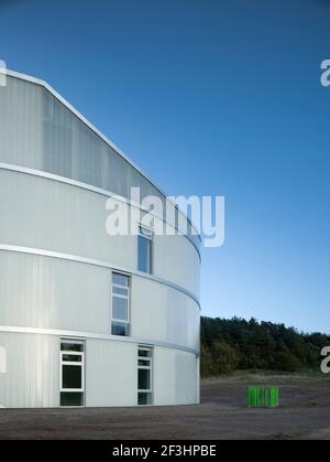 Natural Science Building, Bjerringbro Stockfoto