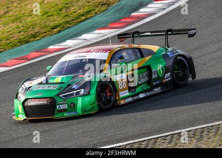 88 TIANSHI RENNTEAM (CHN) AUDI R8 LMS GT ANTHONY LIU XU (CHN) CHEN WEIAN (CHN) DRIES VANTHOOR (Bel) während der Asian le Mans Series Championship 2018, 4 Stunden Fuji vom 7. Bis 9. dezember in Oyama, Japan - Foto Clement Marin / DPPI Stockfoto