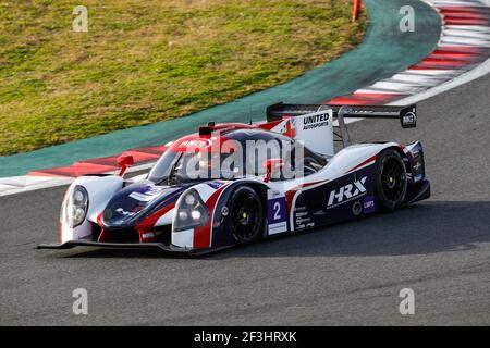 02 UNITED AUTOSPORTS (GBR) LIGIER JS P3 LMP3 CHRIS BUNCOMBE (GBR) GARRET GRIST (CAN) WAYNE BOYD (GBR) während der Asian le Mans Series Championship 2018, 4 Stunden Fuji vom 7. Bis 9. dezember in Oyama, Japan - Foto Clement Marin / DPPI Stockfoto