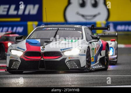 81 TOMCZYK Martin (ger), CATSBURG Nicky (nld), BMW M8 GTE Team BMW MTEK, Aktion während der FIA WEC Langstrecken-Weltmeisterschaft 2018, 6 Stunden von Shanghai vom 16. Bis 18. november, in Shanghai, China - Foto Pascal Saivet / DPPI Stockfoto