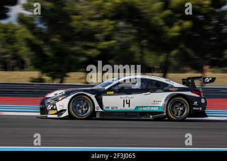 14 SEEFRIED Marco (aut), COSTA Albert (Spa), KLIEN Christian (aut), Lexus RCF GT3 Team Emil Frey Lexus Racing, Action beim 1000 km langen Blancpain GT Series Langstreckenpokal in Le Castellet, 1. Bis 2 2018. juni - Foto Marc de Mattia / DPPI Stockfoto