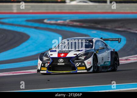 14 SEEFRIED Marco (aut), COSTA Albert (Spa), KLIEN Christian (aut), Lexus RCF GT3 Team Emil Frey Lexus Racing, Action beim 1000 km langen Blancpain GT Series Langstreckenpokal in Le Castellet, 1. Bis 2 2018. juni - Foto Marc de Mattia / DPPI Stockfoto