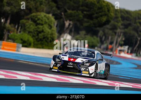 14 SEEFRIED Marco (aut), COSTA Albert (Spa), KLIEN Christian (aut), Lexus RCF GT3 Team Emil Frey Lexus Racing, Action beim 1000 km langen Blancpain GT Series Langstreckenpokal in Le Castellet, 1. Bis 2 2018. juni - Foto Marc de Mattia / DPPI Stockfoto