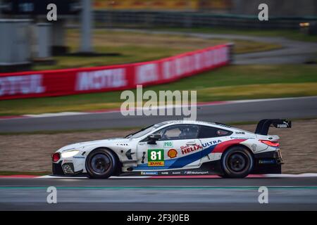 81 TOMCZYK Martin (ger), CATSBURG Nicky (nld), BMW M8 GTE Team BMW MTEK, Aktion während der FIA WEC Langstrecken-Weltmeisterschaft 2018, 6 Stunden von Shanghai vom 16. Bis 18. november, in Shanghai, China - Foto Pascal Saivet / DPPI Stockfoto