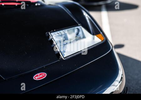 Bugatti EB110 im Fahrerlager während der Blancpain GT Serie, in Silverstone, 2018, Großbritannien, vom 18. Bis 20. Mai - Foto Antonin Vincent / DPPI Stockfoto