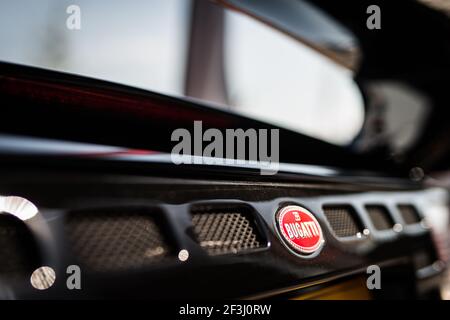 Bugatti EB110 im Fahrerlager während der Blancpain GT Serie, in Silverstone, 2018, Großbritannien, vom 18. Bis 20. Mai - Foto Antonin Vincent / DPPI Stockfoto