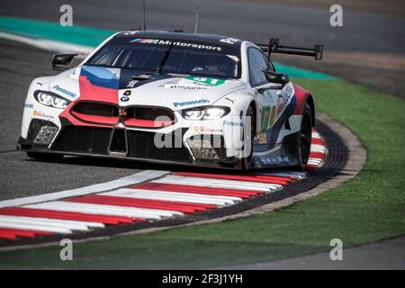 81 TOMCZYK Martin (ger), CATSBURG Nicky (nld), BMW M8 GTE Team BMW MTEK, Aktion während der FIA WEC Langstrecken-Weltmeisterschaft 2018, 6 Stunden von Shanghai vom 16. Bis 18. november, in Shanghai, China - Foto Clément Marin / DPPI Stockfoto