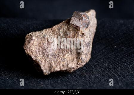 Cobaltite oder Kobalt mineralischen Probe in der Fertigung verwendet Stockfoto