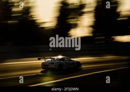 31 MORRIS deb, (gbr), PIERCE Derek, (gbr), SMITH Rob, (gbr), Team Parker Racing Bentley Continental GT3, Aktion während des Blancpain GT Series Langstreckenpokals 2018, in Barcelone, Spanisch vom 28. Bis 30. september - Foto: Xavi Bonilla / DPPI Stockfoto