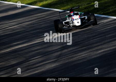 63 RAZAK Najiy (Mas), FR 2,0 Eurocup Renault Team JD Motorsport, Aktion während der Eurocup Formule Renault 2,0 in Monza, Italien, 20. Bis 22. April 2018 - Foto Florent Gooden / DPPI Stockfoto