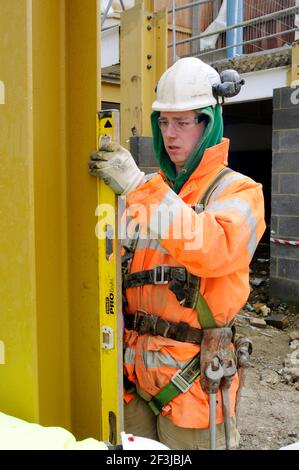 Dritte Phase Neubau des Canterbury College Campus Stockfoto