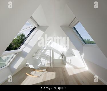 Innenansicht des Licht-Activ-Haus, Hamburg Stockfoto