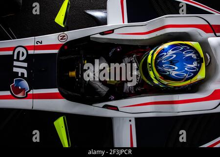 SARGEANT Logan (usa), FR 2,0 Eurocup Renault Team R-Ace GP, Portrait während des Eurocup Formel Renault 2,0 Rennens 2018 auf dem Nürburgring vom 14. Bis 16. september in Deutschland - Foto Frederic Le Floc'h / DPPI Stockfoto