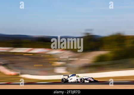 02 SARGEANT Logan (usa), FR 2,0 Eurocup Renault Team R-Ace GP, Aktion beim Eurocup Formel Renault 2,0 Rennen 2018 auf dem Nürburgring vom 14. Bis 16. september in Deutschland - Foto Frederic Le Floc'h / DPPI Stockfoto