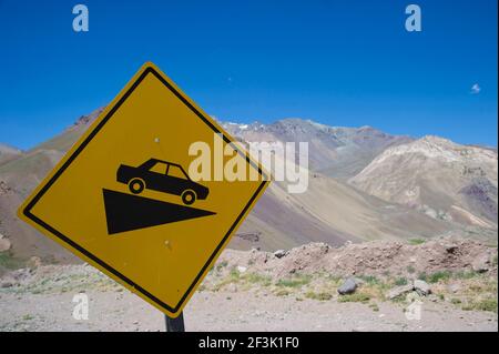 Aconcagua Nationalpark, , Mendoza Provinz, Argentinien Stockfoto