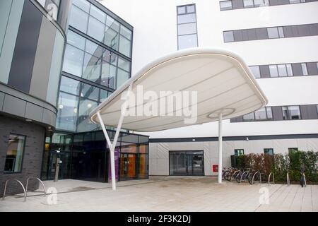 Medienvorschau des neuen Royal Hospital for Children & Junge Leute bei Little France 25/06/19 Stockfoto