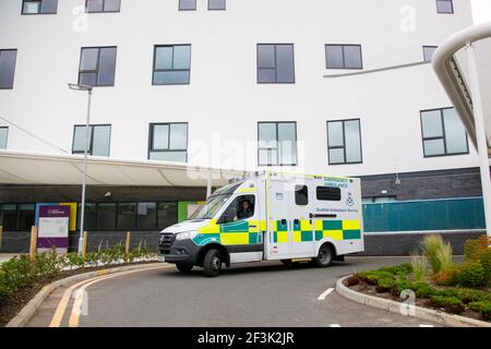 Medienvorschau des neuen Royal Hospital for Children & Junge Leute bei Little France 25/06/19 Stockfoto