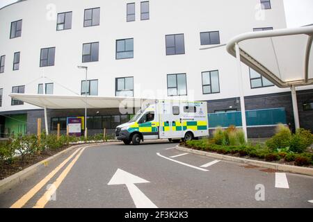 Medienvorschau des neuen Royal Hospital for Children & Junge Leute bei Little France 25/06/19 Stockfoto