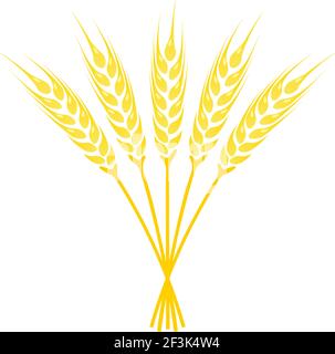 Symbol „Ohren des Weizens“ Stock Vektor