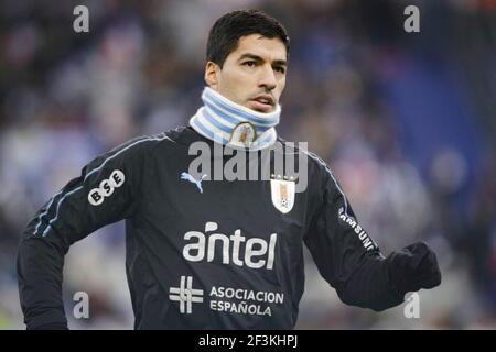 Uruguays Luis Suarez vor dem FIFA Freundschaftsspiel 2018 zwischen Frankreich und Uruguay am 20. November 2018 im Stade de France in Saint-Denis, Frankreich - Foto Geoffroy Van der Hasselt / DPPI Stockfoto