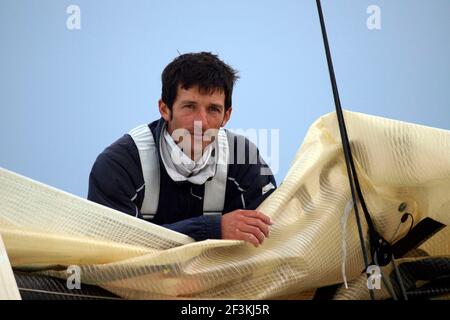 SEGELN - MINI FASTNET 2010 - DOUARNENEZ (FRA) - FOTO : GILDAS HEMON / DPPIGUILLAUME LE BREC Stockfoto