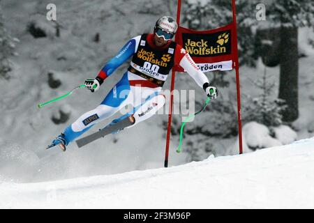 ALPINSKI - WM 2012-2013 - VAL GARDENA (ITA) - 15/12/2012 - FOTO GERARD BERTHOUD / DPPI - MÄNNER ABFAHRT - SILVAN ZURBRIGGEN (SUI) Stockfoto