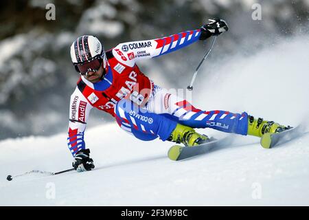 ALPINSKI - WM 2012-2013 - ALTA BADIA (ITA) - 16/12/2012 - FOTO GERARD BERTHOUD / DPPI - MÄNNER RIESENSLALOM - THOMAS FREY (FRA) Stockfoto