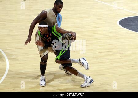 BASKETBALL - SEMAINE DES AS 2010 -ROANNE (FRA)  VILLEURBANNE (FRA) - 20/02/2010 - FOTO : HERVE BELLENGER / DPPI RAWLE MARSHALL (ASVEL) Stockfoto