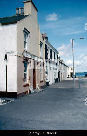 Baumarkt auf dem Square Bowmore im Jahr 199 Stockfoto