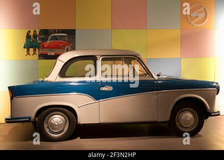 Deutschland, Zwickau, August Horch Museum, 1958 Trabant P50 Stockfoto