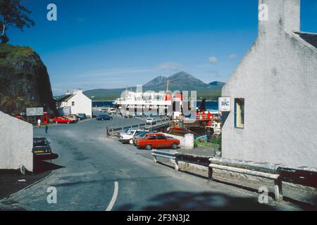 Port Askaig auf der Insel Islay Stockfoto