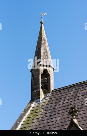 Glockenturm, Langcliffe, in der Nähe von Settle, North Yorkshire Stockfoto