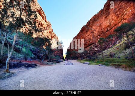 Australien, NT, McDonnell Range, Simpsons Gap Stockfoto