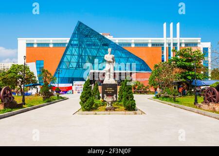 DANANG, VIETNAM - AM 18. MÄRZ 2018: Da Nang City Museum von Cham Skulptur oder Bao Tang in Danang in Vietnam. Stockfoto