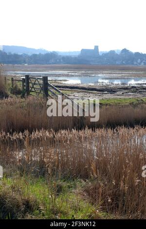 salthouse Saltsmarmes, Nord norfolk, england Stockfoto