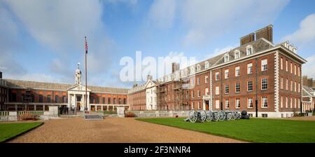 Royal Hospital Chelsea, lange Ward Sanierung. Stockfoto