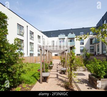 Waites Court, London. Stockfoto