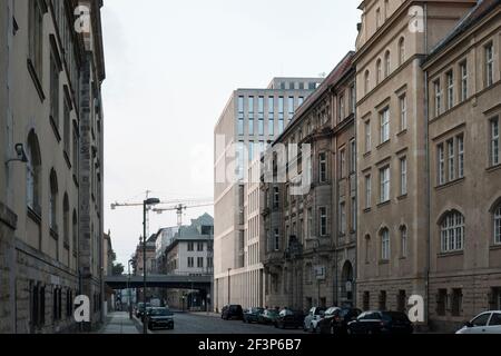 Jacob-und-Wilhelm-Grimm-Zentrum, Berlin, Deutschland, von Max Dudler Stockfoto