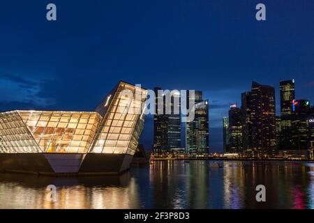 Louis Vuitton Island Maison, Marina Bay Sands, Singapur. Von den Architekten Moshe Safdie und Peter marino Stockfoto