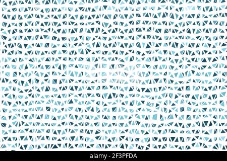 Polygonaler dunkelblauer Mosaikhintergrund. Abstrakte Low-Poly-Vektor-Illustration. Dreieckiges Muster im Halbtonstil. Geometrisches Geschäftsdesign der Vorlage Stock Vektor