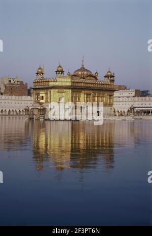 Goldener Tempel Hari Mandir in Amritsar, Indien,Ansicht/Ecke,16th Jahrhundert Stockfoto