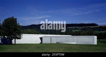 Vitra Konferenzpavillon, weil am Rhein,Teilansicht,Tadao Ando Stockfoto