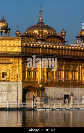 Goldener Tempel Hari Mandir in Amritsar, Indien,Ansicht,16th Jahrhundert Stockfoto