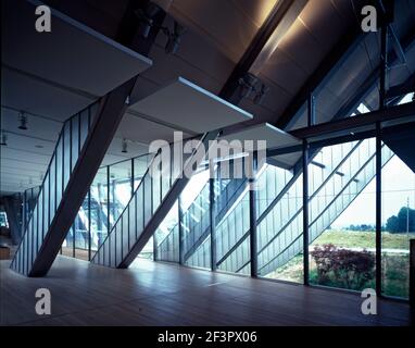 Zentrum-Paul-Klee, Bern, Schweiz,Innenaufnahme,Renzo Piano 2005 Stockfoto