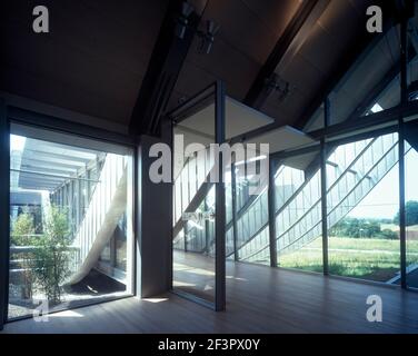 Zentrum-Paul-Klee, Bern, Schweiz,Innenaufnahme,Renzo Piano 2005 Stockfoto