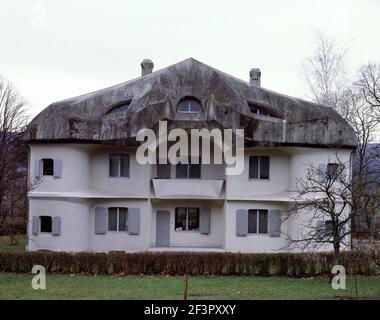 Goetheanum in Dornach, Schweiz,Haus Duldeck, 1915-16,Rudolf Steiner, 1928 Stockfoto