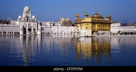 Goldener Tempel Hari Mandir in Amritsar, Indien,Ansicht,16th Jahrhundert Stockfoto